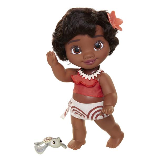 Imagem de Boneca Disney Moana Young Moana 30cm com Turtle Bath Time 3+