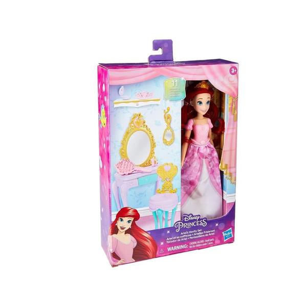 Imagem de Boneca Disney Princesa Ariel Penteadeira Real Hasbro F4846