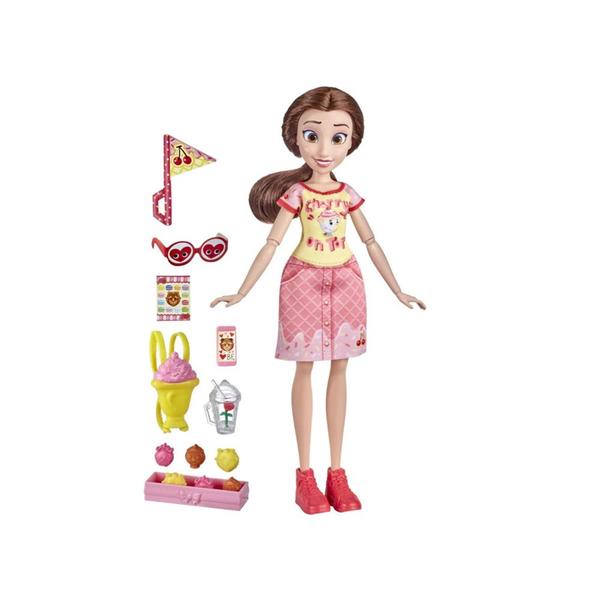 Imagem de Boneca Disney Princesa Bela Articulada com 13 Acessórios Comfy Hasbro