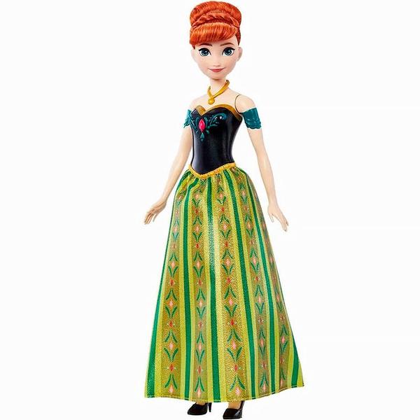 Imagem de Boneca Disney Princesa Frozen Anna Musical HPD92 HPD94 - Mattel