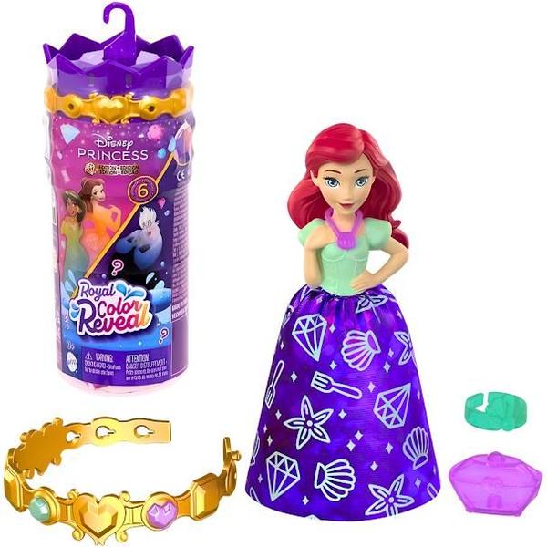 Imagem de Boneca Disney Princesas e Vilas Reveal 2 HWX09 Mattel