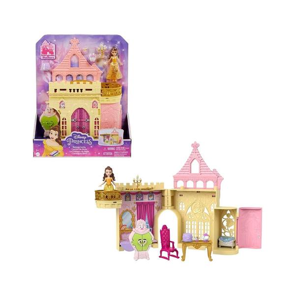 Imagem de Boneca Disney Princesas Mini Castelo Da Bela HLW94 Mattel