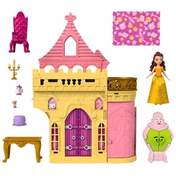 Imagem de Boneca Disney Princesas Mini Castelo Da Bela Mattel - 194735121090