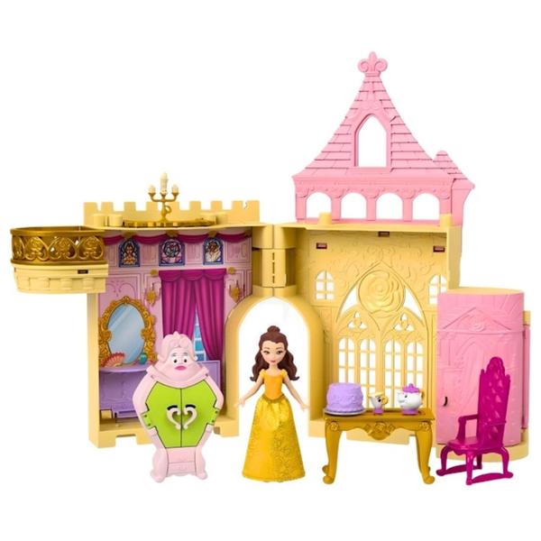 Imagem de Boneca Disney Princesas Mini Castelo Da Bela Mattel - 194735121090