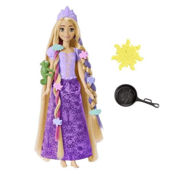 Imagem de Boneca Disney Princesas Rapunzel Cabelo de Contos de Fada Hasbro - 194735120437