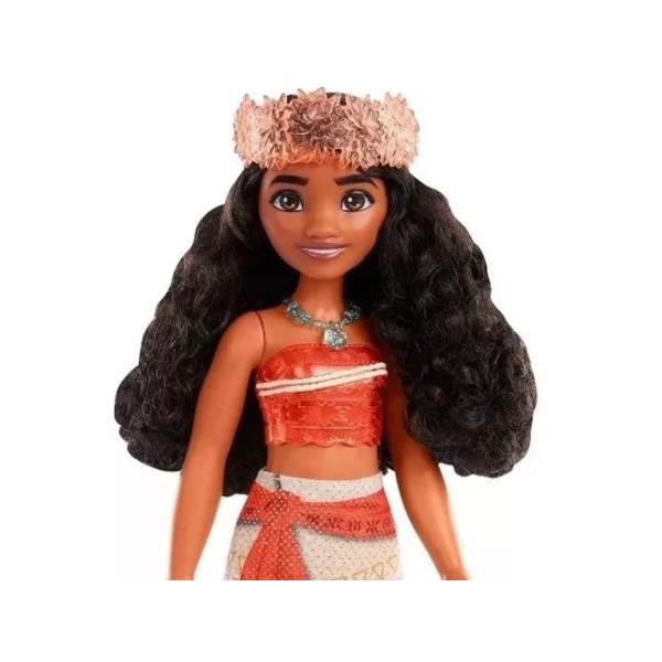 Imagem de Boneca Disney Princesas Saia Cintilante Moana 30cm