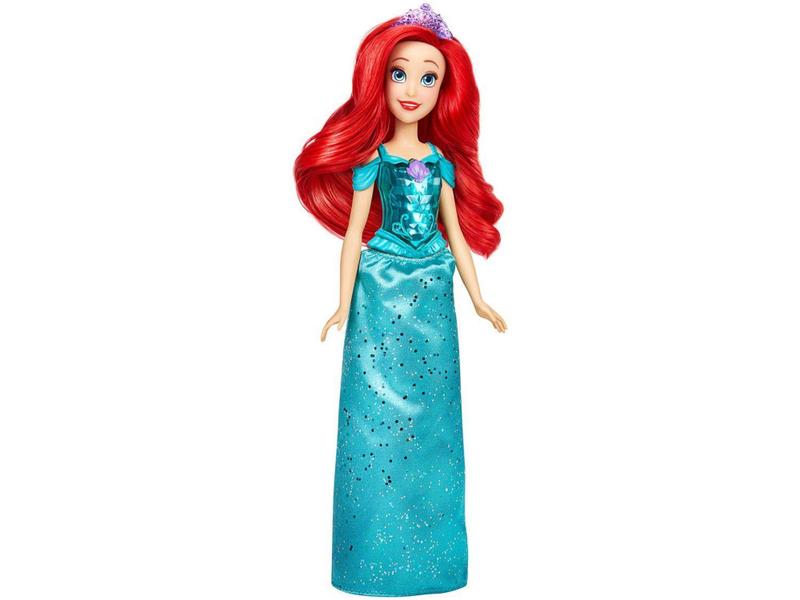 Boneca Disney Princess Brilho Real - Princesa Ariel Hasbro Imagem de Boneca Disney Princess Brilho Real - Princesa Ariel Hasbro