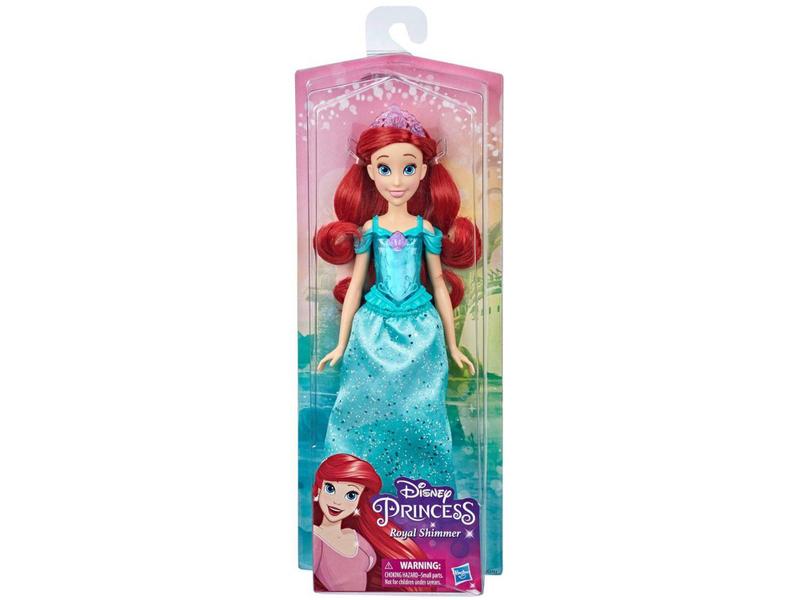 Boneca Disney Princess Brilho Real - Princesa Ariel Hasbro Imagem de Boneca Disney Princess Brilho Real - Princesa Ariel Hasbro