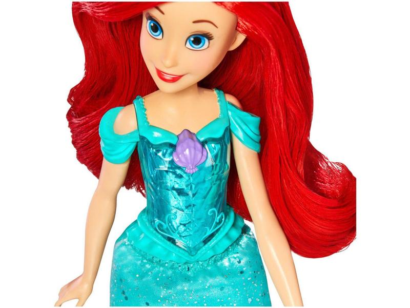 Boneca Disney Princess Brilho Real - Princesa Ariel Hasbro Imagem de Boneca Disney Princess Brilho Real - Princesa Ariel Hasbro
