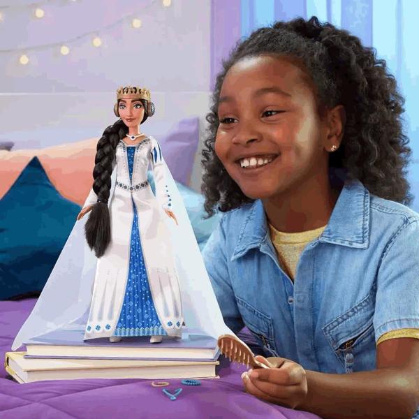 Imagem de Boneca Disney Rainha Amaya de Rosas e Acessórios Filme Wish