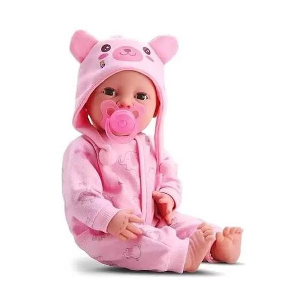 Imagem de Boneca Diver New Born Brincando de Pijama Menina - Divertoys