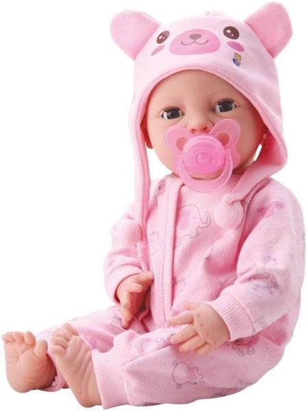 Imagem de Boneca Diver New Born Brincando De Pijama Menina - Divertoys