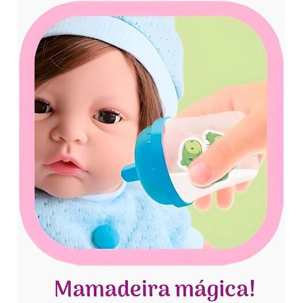 Imagem de Boneca Diver New Born Premium Menino Com Cabelo Divertoys