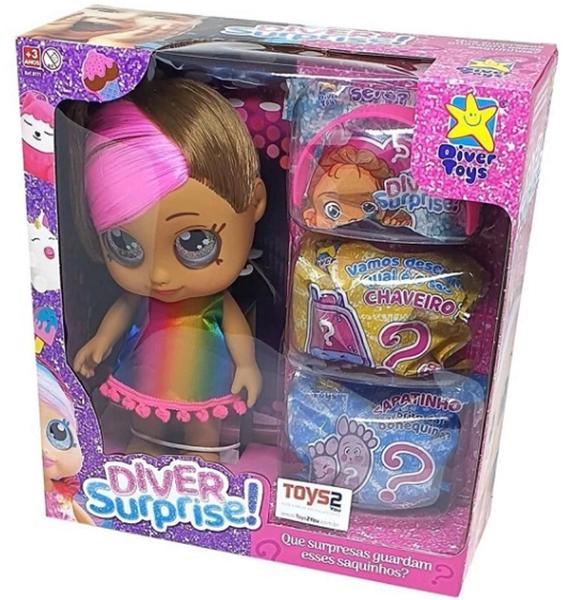 Imagem de Boneca Diver Surprise Dolls 8171 - DIVERTOYS