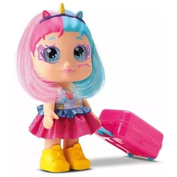 Imagem de Boneca Diver Surprise Vamos Viajar Cabelo Azul e Rosa Divertoys 8227