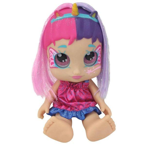 Imagem de Boneca Diver Surprise Vamos Viajar Cabelo Roxo e Rosa Divertoys 8227