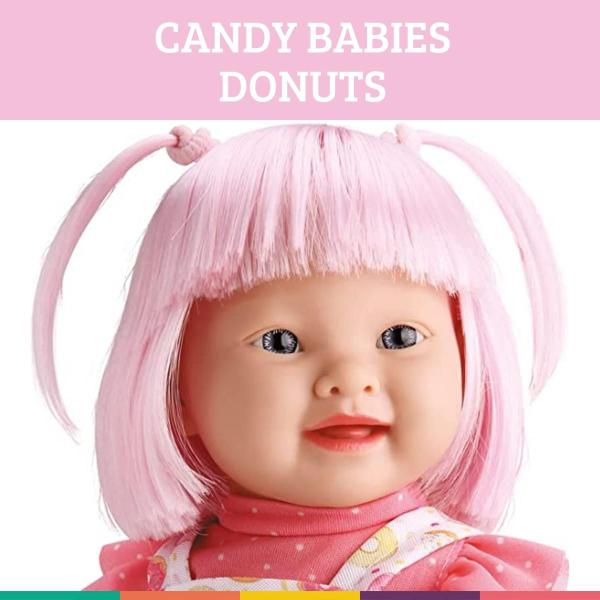 Imagem de Boneca Donuts Candy Babies Fashion Colorida Bambola