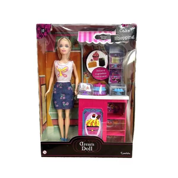 Imagem de Boneca Dream Doll Cake Shopping  Candide