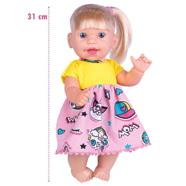 Imagem de Boneca Eloah 31 Cm Loira - Super Toys