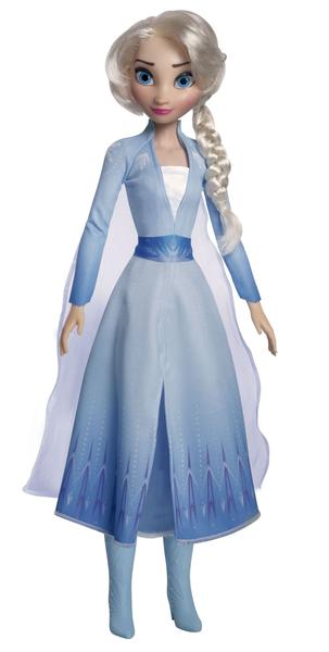 Imagem de Boneca Elsa Brinquedo Original Disney Baby Brink 55 cm