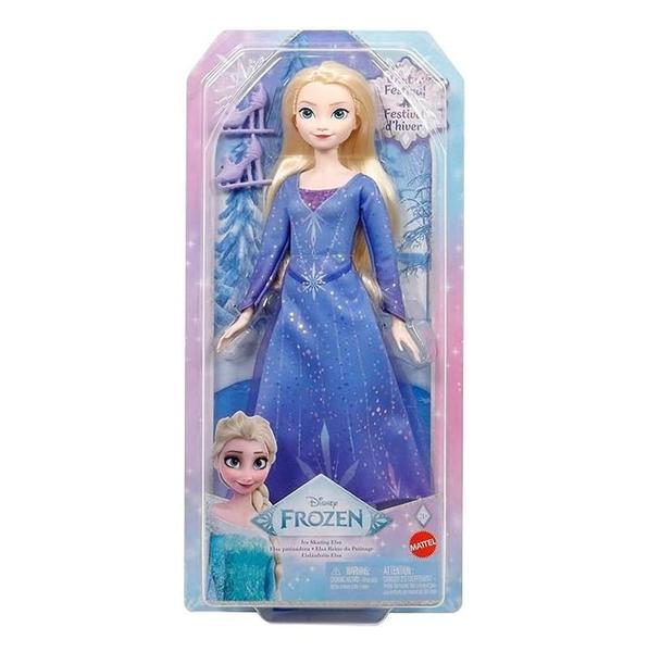 Imagem de Boneca Elsa Frozen Disney Patinação No Gelo - Mattel