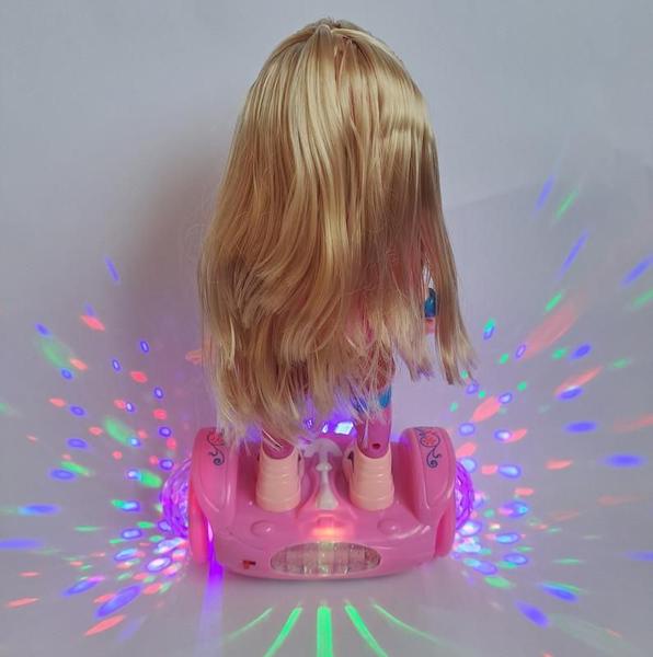 Imagem de Boneca Encantadora Brincadeira Luminosa No Hoverboard