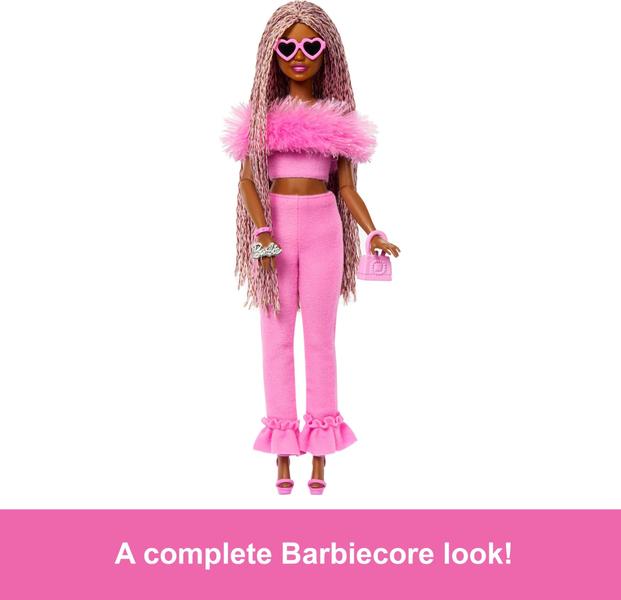 Imagem de Boneca Fashion Barbie Deluxe Style 4 Roupa Barbiecore