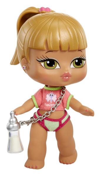 Imagem de Boneca fashion Bratz Babyz Fianna com moda real e animal de estimação