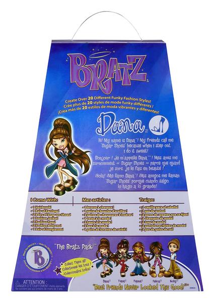 Imagem de Boneca Fashion Bratz Original Dana Series 3 com 2 roupas 6+