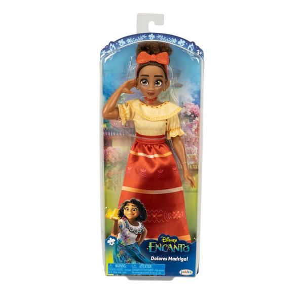 Imagem de Boneca fashion Disney Encanto Dolores Mirabel 28cm com roupa