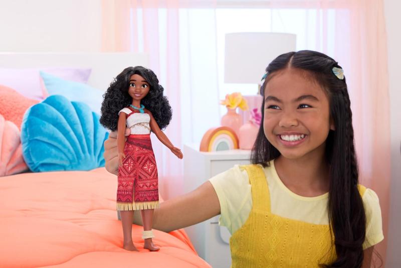 Imagem de Boneca Fashion Mattel Disney Moana 2 com 2 acessórios