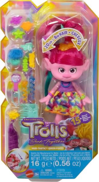 Imagem de Boneca fashion Mattel DreamWorks Trolls Band Together Poppy