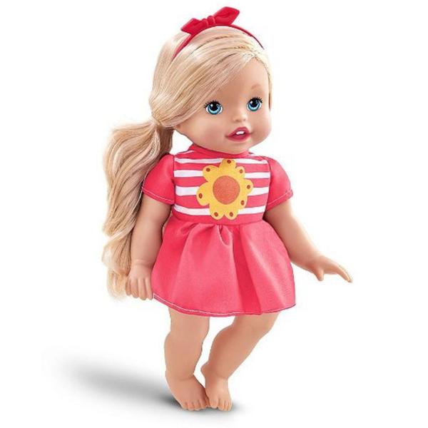 Imagem de Boneca Fashion Pupee Little Mommy Toddler  35cm Rosa