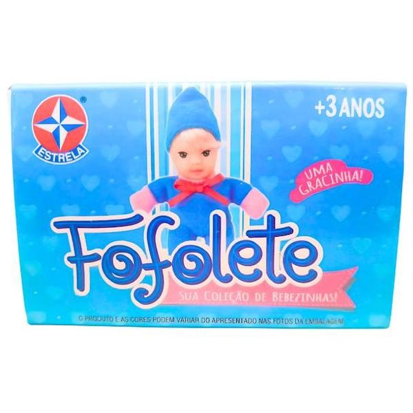 Imagem de Boneca Fofolete Coleção Classica Bebezinha Estrela Azul