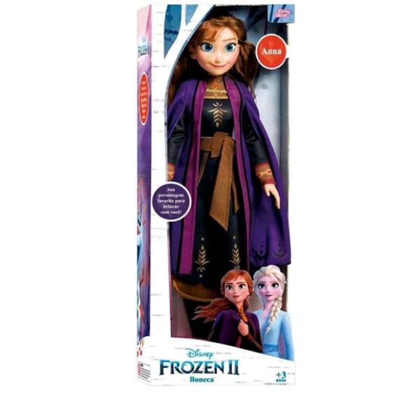 Boneca Frozen Articulada Anna 53cm Baby Brink Imagem de Boneca Frozen Articulada Anna 53cm Baby Brink