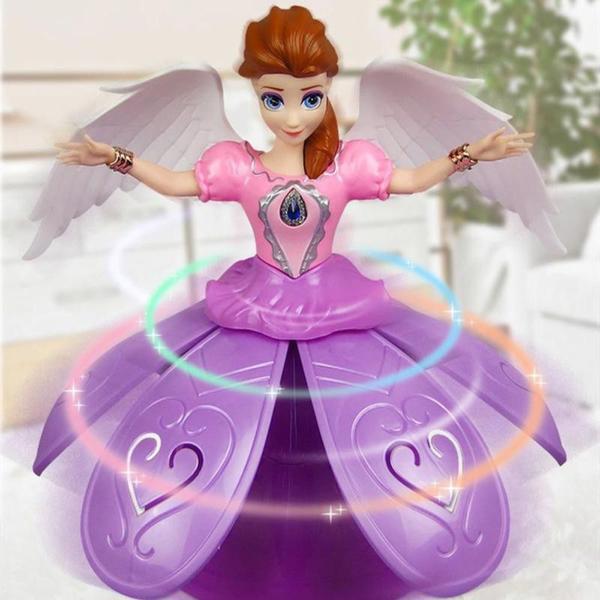 Imagem de Boneca Frozen Bailarina Acende Luz E Canta.