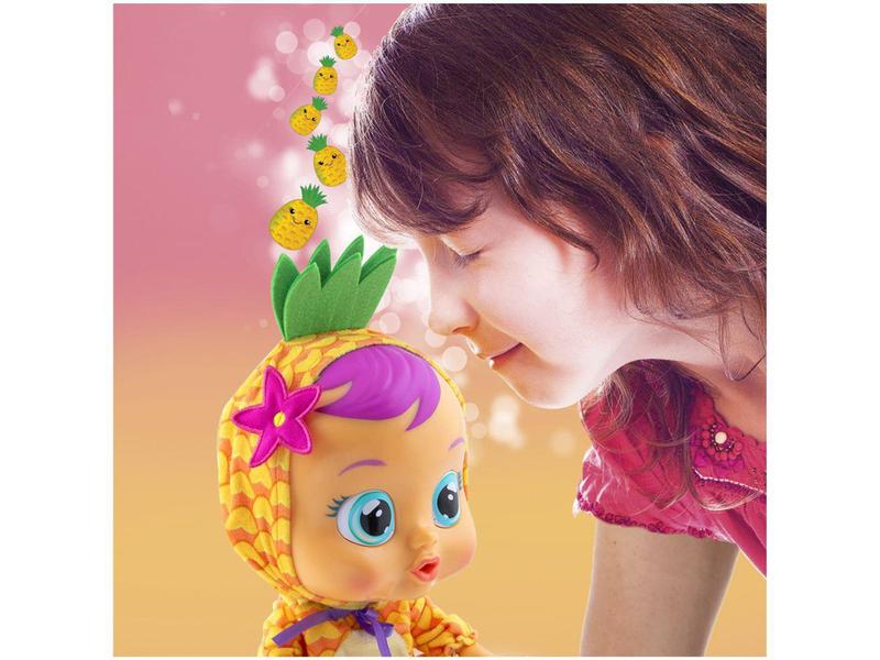 Imagem de Boneca Fruta Cry Babies Tutti-Frutti Pia Abacaxi - que Chora com Acessório Multikids