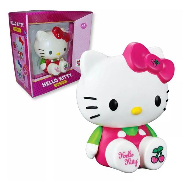 Imagem de Boneca Frutinha Hello Kitty Cereja de Vinil 3551 - Lider