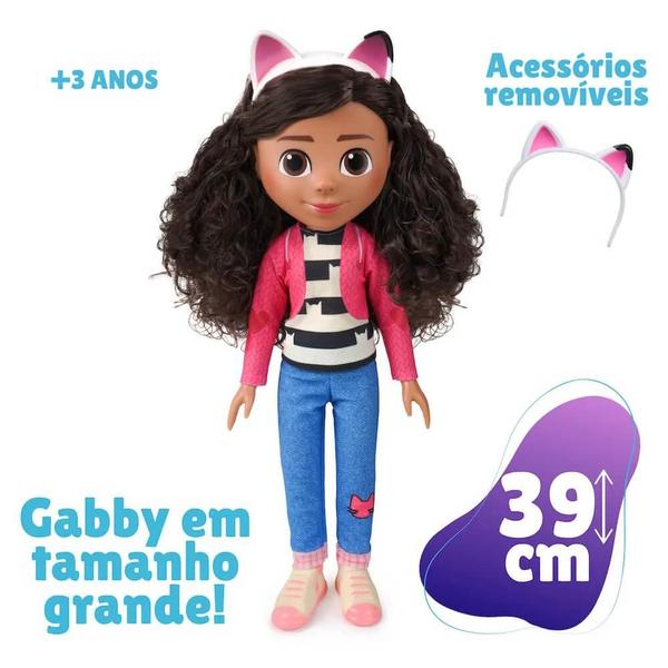 Imagem de Boneca gabbys dollhouse gabby 39cm estrela