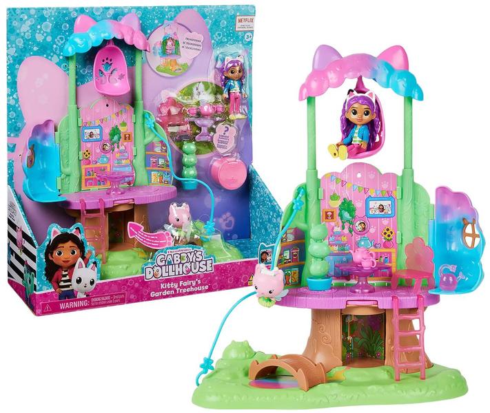 Imagem de Boneca Gabbys Dollhouse Kitty Fadinha Casa Mágica Na Arvore