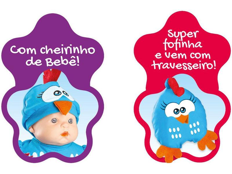 Imagem de Boneca Galinha Pintadinha Baby com Acessórios - Roma