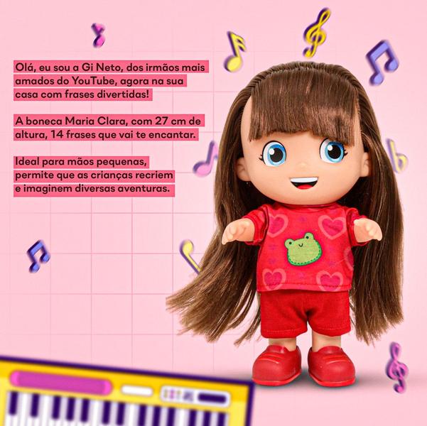 Boneca Gi Neto Aventureira 14 Frases Articulada 1073 Rosita Imagem de Boneca Gi Neto Aventureira 14 Frases Articulada 1073 Rosita
