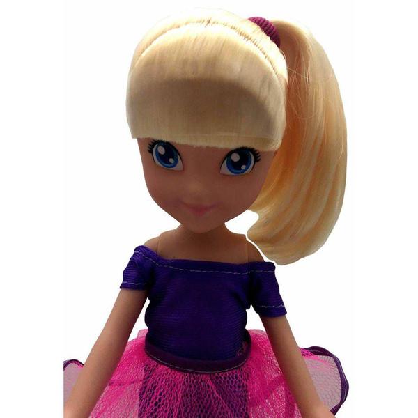 Imagem de Boneca Grande Polly Pocket - Festa De Aniversário - Com Acessórios Cupcake Velinha Mágica Convite E Chapéus  - 38 Centímetros - Pupee Brinquedos