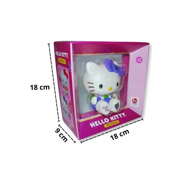 Imagem de Boneca Hello Kitty Frutinhas c/ Aroma Em Vinil Lider