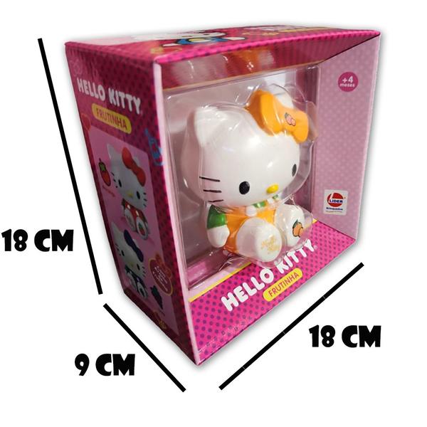 Imagem de Boneca Hello Kitty Frutinhas Com Aroma Em Vinil Líder