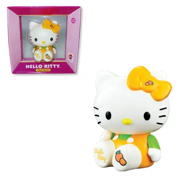 Imagem de Boneca Hello Kitty Laranja Frutinha Com Aroma Em Vinil Lider