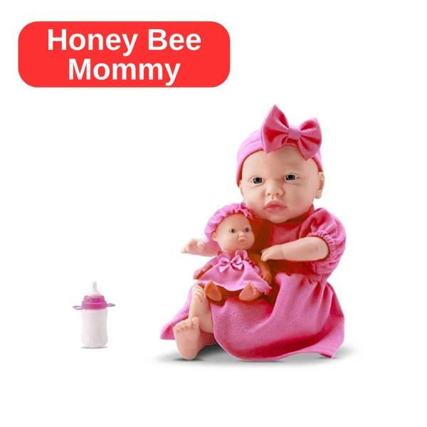 Imagem de Boneca Honey Bee Mommy Bee Toys Ref.736 Rosa