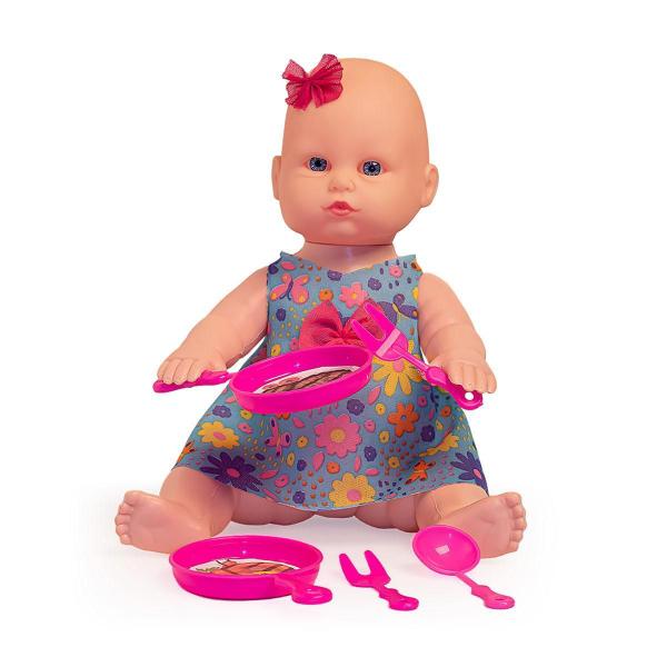 Imagem de Boneca Infantil Babidu Papinha Anjo Brinquedos