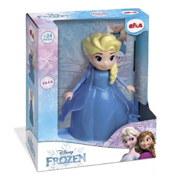 Imagem de Boneca Infantil Disney Frozen Princesa Elsa Elka