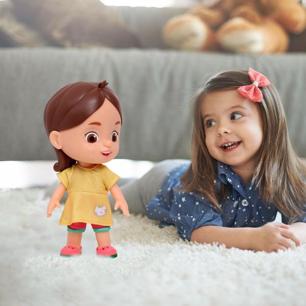 Imagem de Boneca Infantil Magali Articulada 29cm Vinil Com Cheirinho